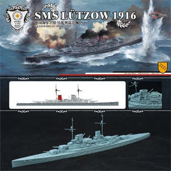 

1/700 Germany Lu Zuo HMS 1916 Edition Assembling Model Assemble Toys