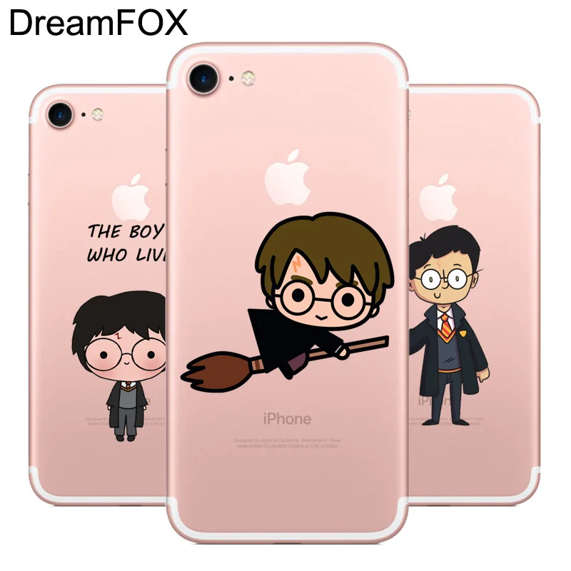Beste DREAMFOX L533 Harry Potter Zachte TPU Silicone Case Cover Voor Apple iPhone XR XS Max 8X7 6 6 s Plus 5 5 s SE 5C 4 4 s