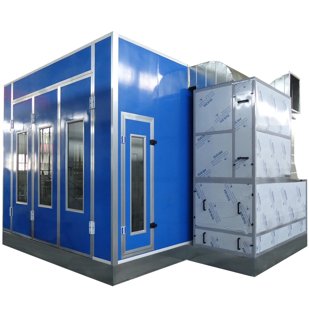 Hot Selling Automotive Spray Booth Baking Finish House.