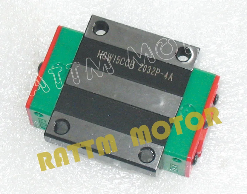 

2PCS HIWIN Linear carriage HGW20CA Flange blocks