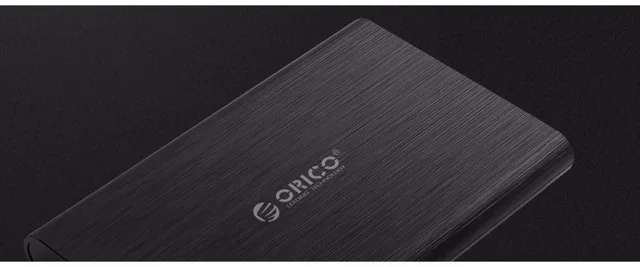 ORICO 2,5 USB 3,0 SATA HDD Box HDD dysk twardy zewnętrzna obudowa HDD czarna koperta -