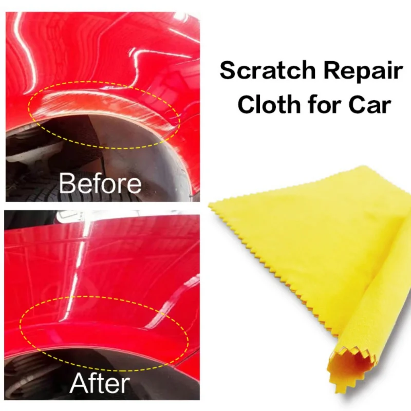 Чинить чистый автомобиль царапины лак с тканью для автомобиля свет краска царапины удаление потертости на поверхности ремонт скрывает на поверхности