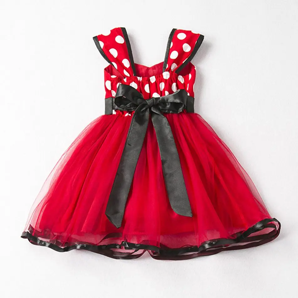 Meninas do Bebê Vestido de Minnie Festa de Aniversário Roupas de Balé Vestidos de Verão Mickey Crianças Mini Mouse Traje Crianças da Criança Princesa 11 Cheap Vestidos