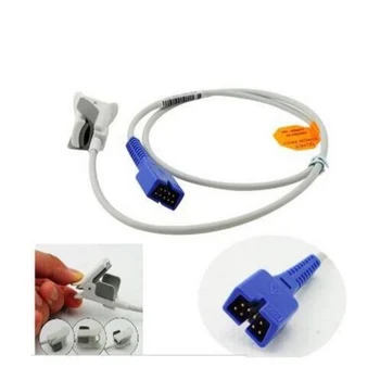 

2018 Compatible for Nellcor DB9 Pin with 0ximax Tech Pediatric FingerClip Spo2 Sensor Oximetry Sensor Blood Oxygen probe TPU 1M