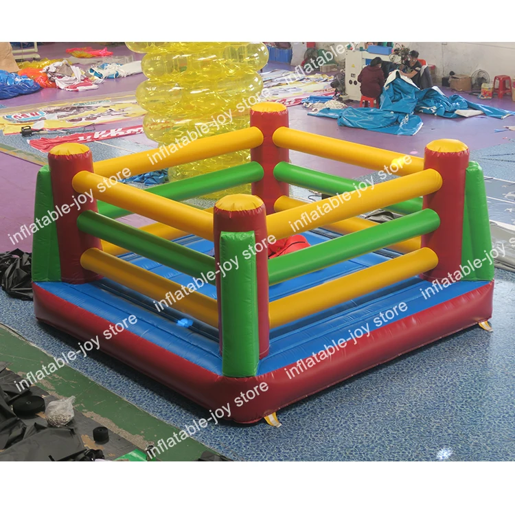 DDU free ship!4*4m/13*13ft inflatable boxing ring for sale jumper bouncer sport game cheap customized wrestling | Игрушки и хобби