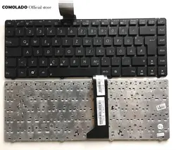 GR Германия клавиатура для Asus N46 N46VZ N46V N46VB N46VM N46JV черная клавиатура GR макет