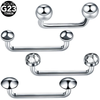 

1Pc 100% G23 Titanium Micro Dermal Piercing Crystal Dermal Anchor Piercings Top Internal &External Skin Diver Surface Piercing