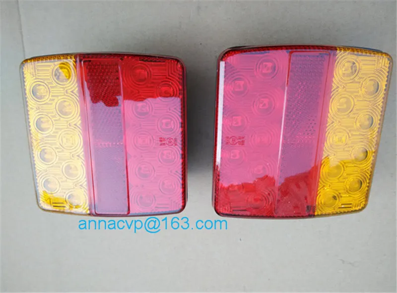 100 PAIR Tail LED Lights Lamp Pair Boat Trailer Waterproof Submersible 12V Trailer Parts