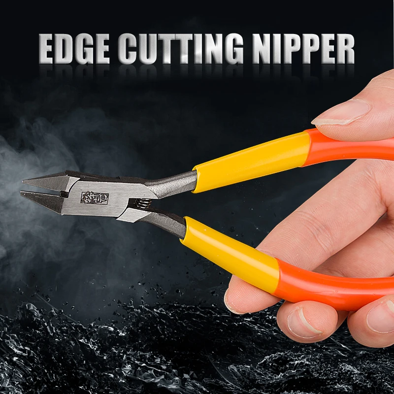 

YTH 5.9 Inches Ultra-thin Single-blade Nozzle Pliers Model Nozzle Cutter Pliers Military Gundam Model Group Assembly hands tool