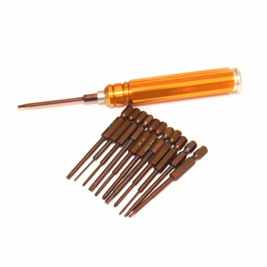 

12 In 1 Precision Screwdriver Set High Speed Steel Kit Precise Manual Repair Tool for Phantom 2 3 4 Quadcopter Drone F19536