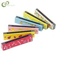 1 шт. детская деревянная окрашенная гармоника деревянная для детского сада забавная Головоломка Развивающие игрушки для детей Подарки LYQ