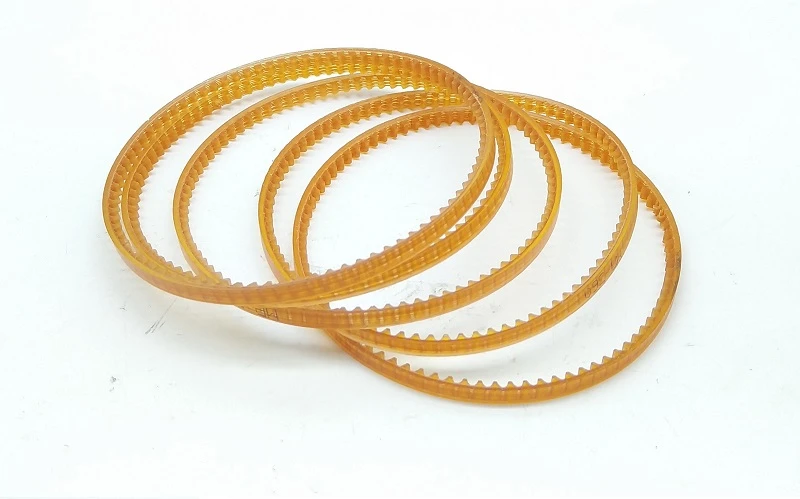 5-Pack Rubber Drive Belt For Electric Commercial Cotton Candy Machine - Replacement Band (115mm, 360mm Perimeter)