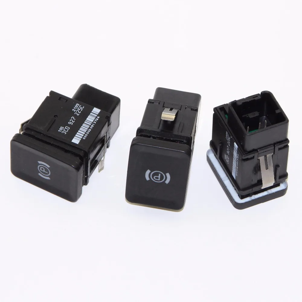 3pcs New parking brake switch handbrake button for VW PASSAT B6 CC C6