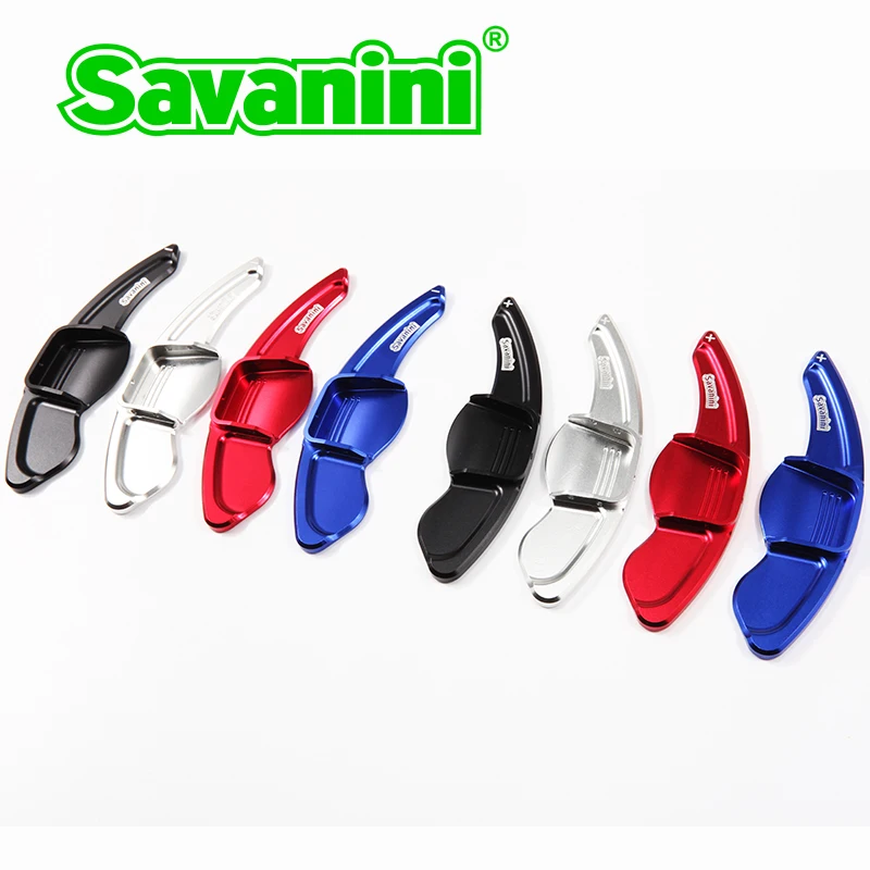 Savanini 2 шт. алюминиевое рулевое колесо DSG весло переключения передач удлинитель