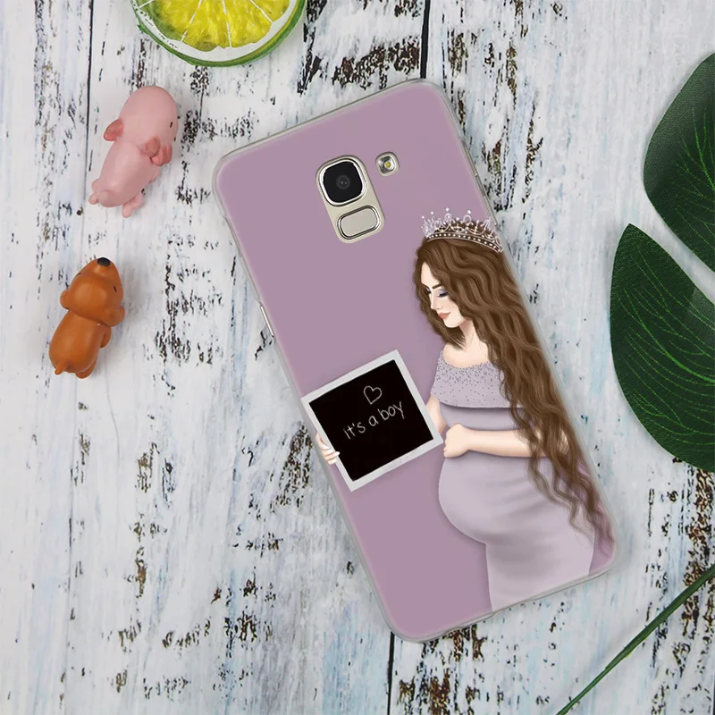 Жесткий чехол MLLSE для мамы и дочки, супер мамы, samsung Galaxy J2Pro J4 J6 J8 J3 J5 J7 2017EU Prime CORE Plus, популярный чехол