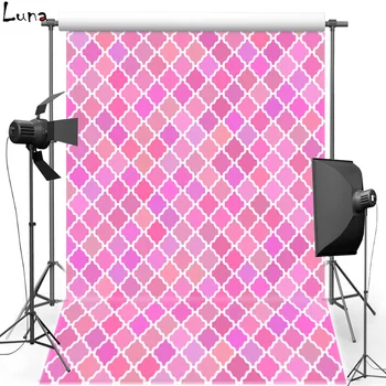 

MEHOFOTO Pink Pattern Vinyl Photography Background For Wedding New Fabric Flannel Photo Background For Newborn Photo Studio 2505