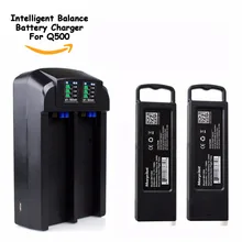 Keenstone Cerdas Keseimbangan Baterai Charger 6A 100 W Disesuaikan dengan Dua Baterai Untuk Yuneec Q500 Topan RC Drone US Plug HOT