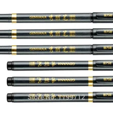3 шт./компл. Genvana ручка-кисть для каллиграфии для китайского японского размеры Размеры s, m, l 56A