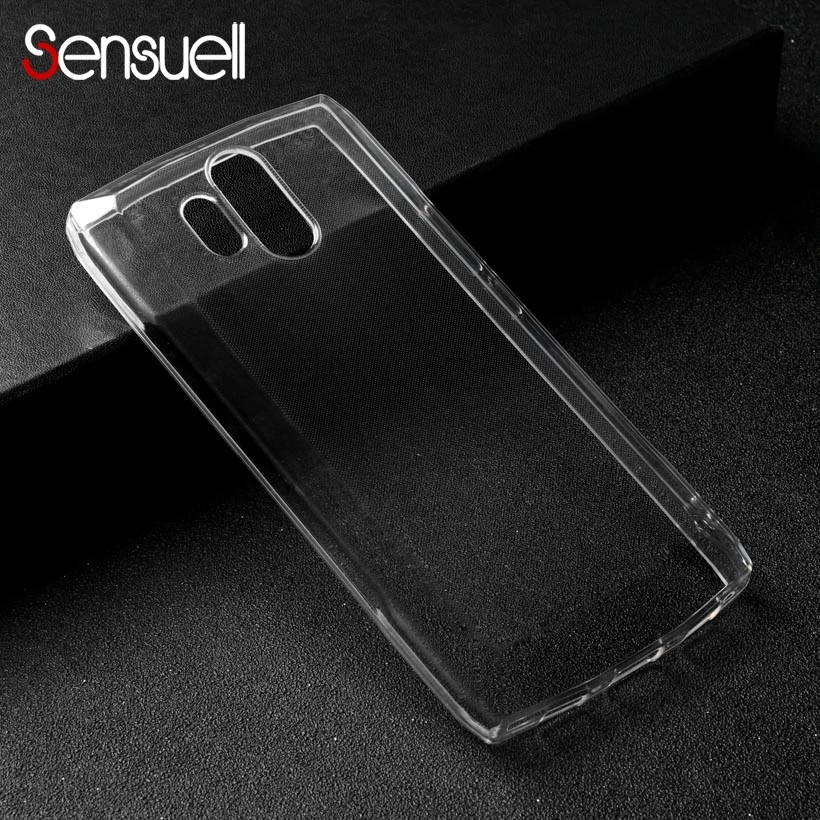 

SENSUELL Soft Phone Cases For Homtom HT70 Case Transparent Ultra Thin Anti-knock Cover For Homtom HT70 Protection Back Covers