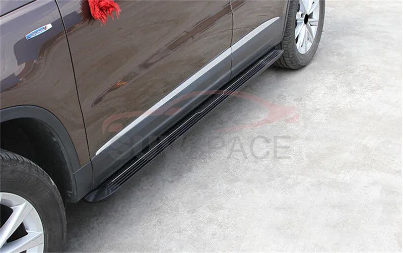 Алюминиевая боковая подножка Nerf Bar для VW Volkswagen Tiguan все пространства 2017 2018|Педали| |