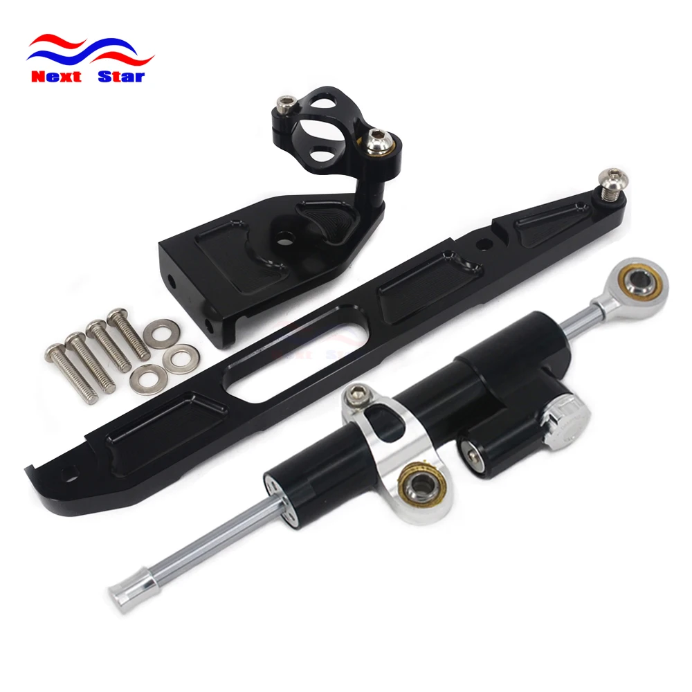 Motorcycle Mounting Holder Steering Damper Bracket Stabilizer For YAMAHA XJR1300 XJR 1300 2002