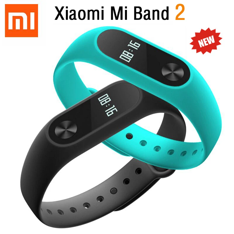 Xiaomi mi Band 2 mi band mi Band 2 браслет OLED сенсорный экран фитнес-трекер для измерения сердечного ритма IP67 водонепроницаемый