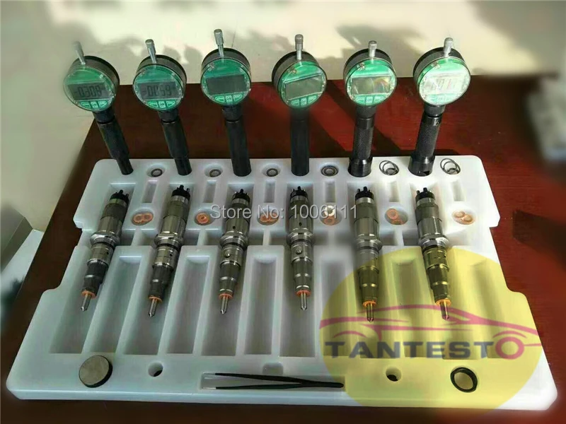 

Common rail injector and parts placing tray, common rail injector repair tools