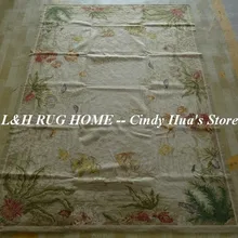 10 K 5,9 'x8. 8 'ковры ручной работы вязанное крючком шерстяное изделие ковры рыбные конструкции