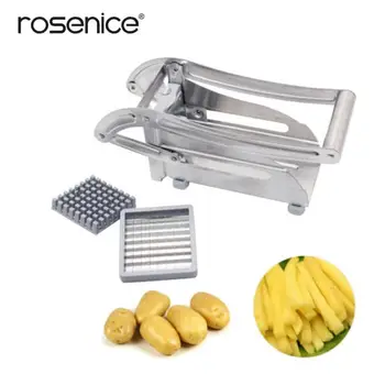 

Stainless Steel Potato Chipper French Fry Chips Cutter Vegetable and French Fry Cutter Slicer Chopper