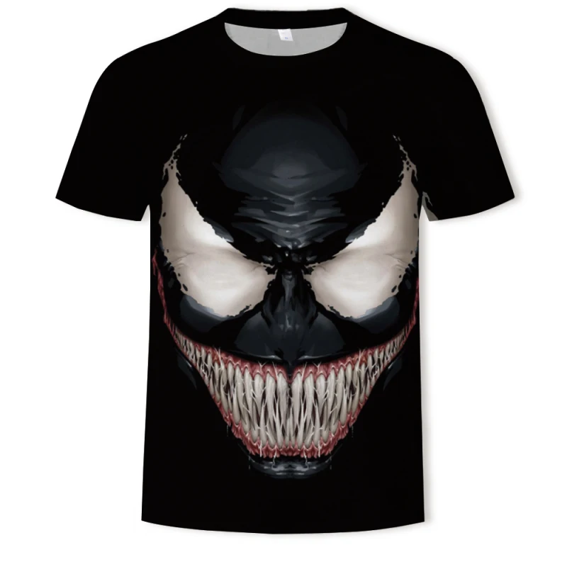 

2019 Hot man t shirt Venom Marvel 3D Printed T-shirts Men Women Casual Fitness Funny tshirts superman streetwear Harajoku Tee