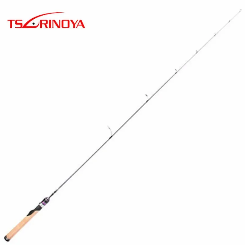 Tsurinoya 1.4m 75g UL 2 Sections Fast Spinning Fishing Rod Carbon Fiber Bass Fishing Rods Canne A Peche Carbon Fishing Tackle