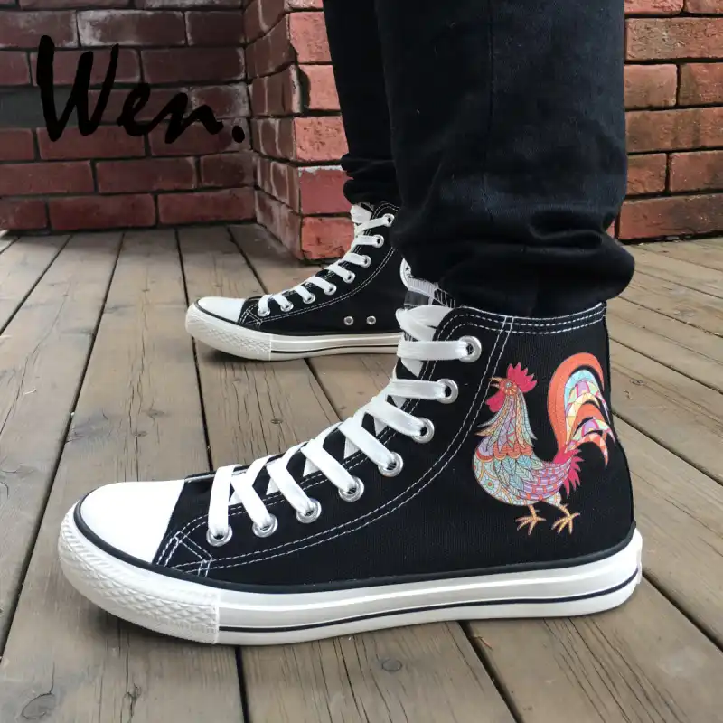 zapatillas con logo de gallo
