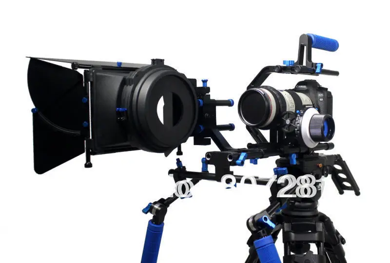 

Video DSLR Camera Rigs Shoulder Camera Mount Support System Stabilizer Follow Focus Free Shipping By Fedex
