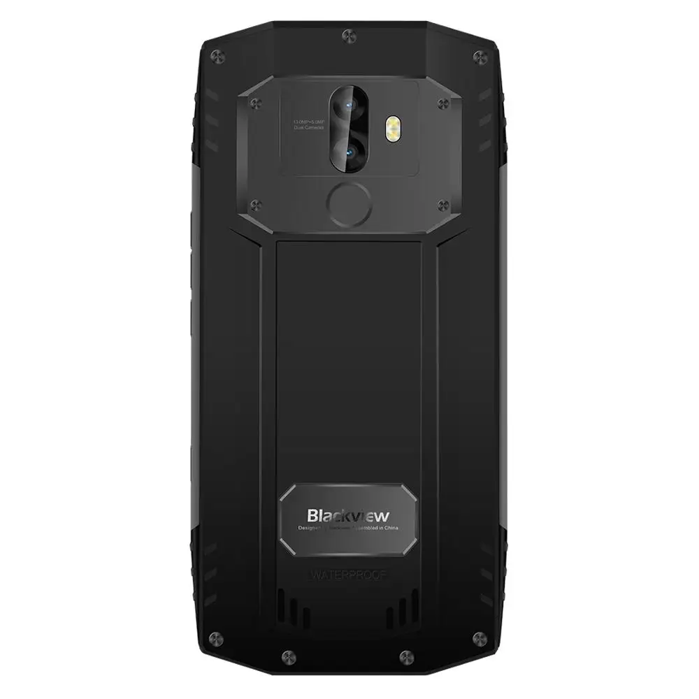 Blackview BV9000 4 Гб 64 Гб Водонепроницаемый Восьмиядерный Android 7,1 NFC OTG 4G LTE смартфон 5,7 дюймов HD экран 13.0MP мобильный телефон - Цвет: Black