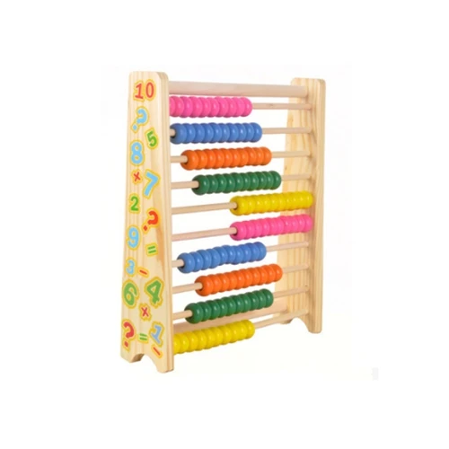 Wooden math toys Abacus for children baby 3 years old preschool Educational toys montessori toy kindergarten early educatio
