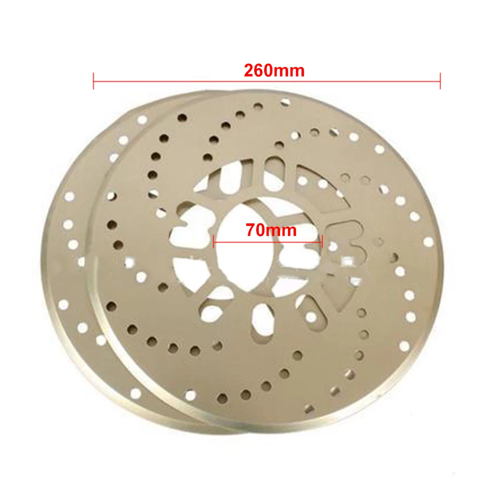 2 шт./компл. Автомобильные Колесные диски из алюминиевого сплава пластины диска 26 см Авто лист модификация крышка тормоза задние барабанные