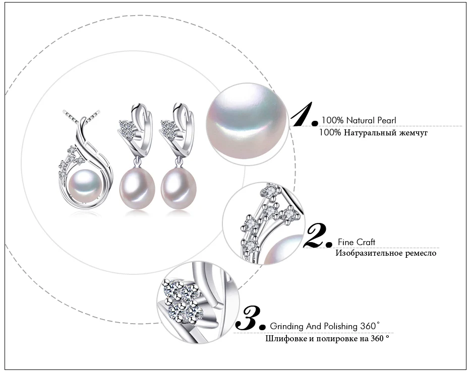 FENASY 925 пробы серебряные серьги с камнями, натуральный жемчуг ювелирные наборы для женщин, богемные этнические серьги кулон ожерелье