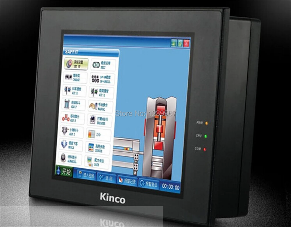 

New 8 inch Kinco HMI Touch Screen Panel MT4403TE Ethernet with programming Cable&Software