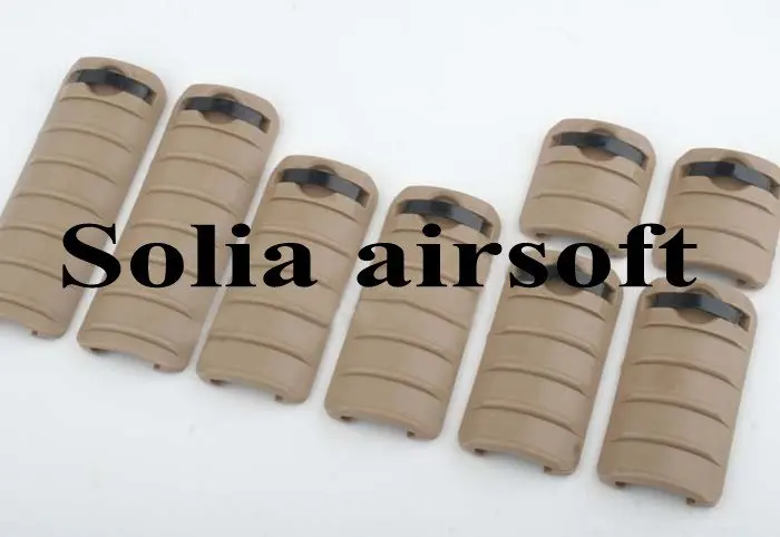 

Tactical 8pcs/ot ribs panel handguard ras rail covers Dark Earth