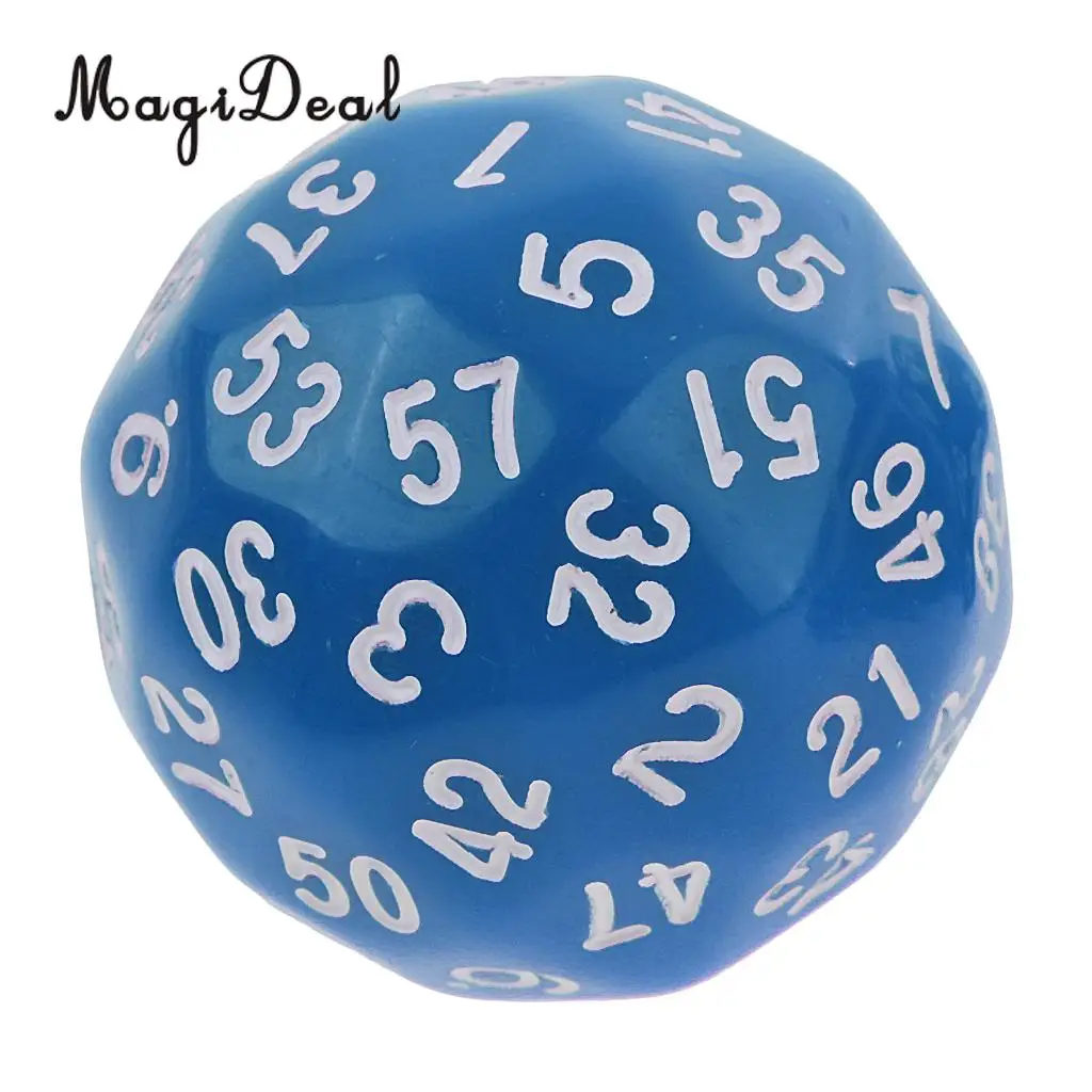 10 Pieces Acrylic Digital Dices Multi-Sided Dice Set for RPG Playing Game Tabletop Games Board Game Children Adult Youth Toys