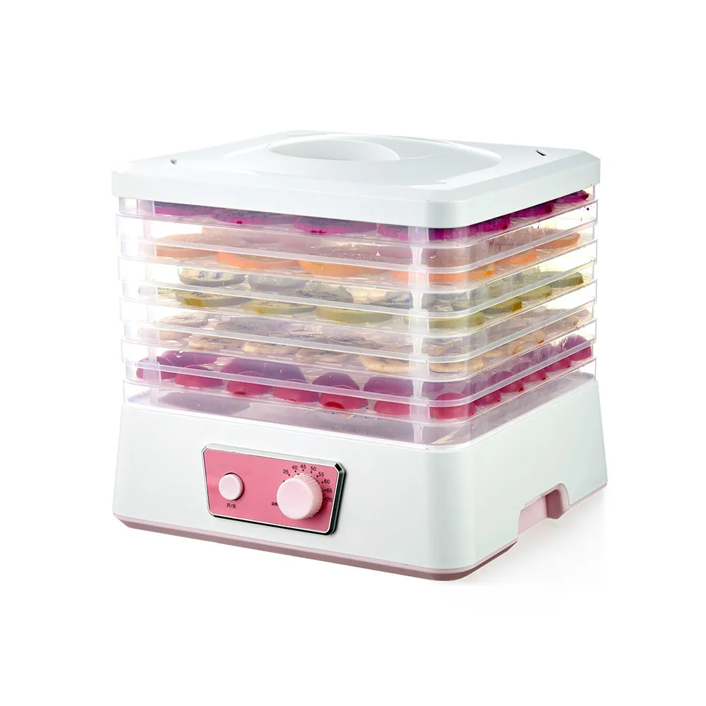 

Food Dehydrator Fruit Vegetable Herb Meat Fish flower Drying Machine Household electric timing snacks food dryer 5 trays EU