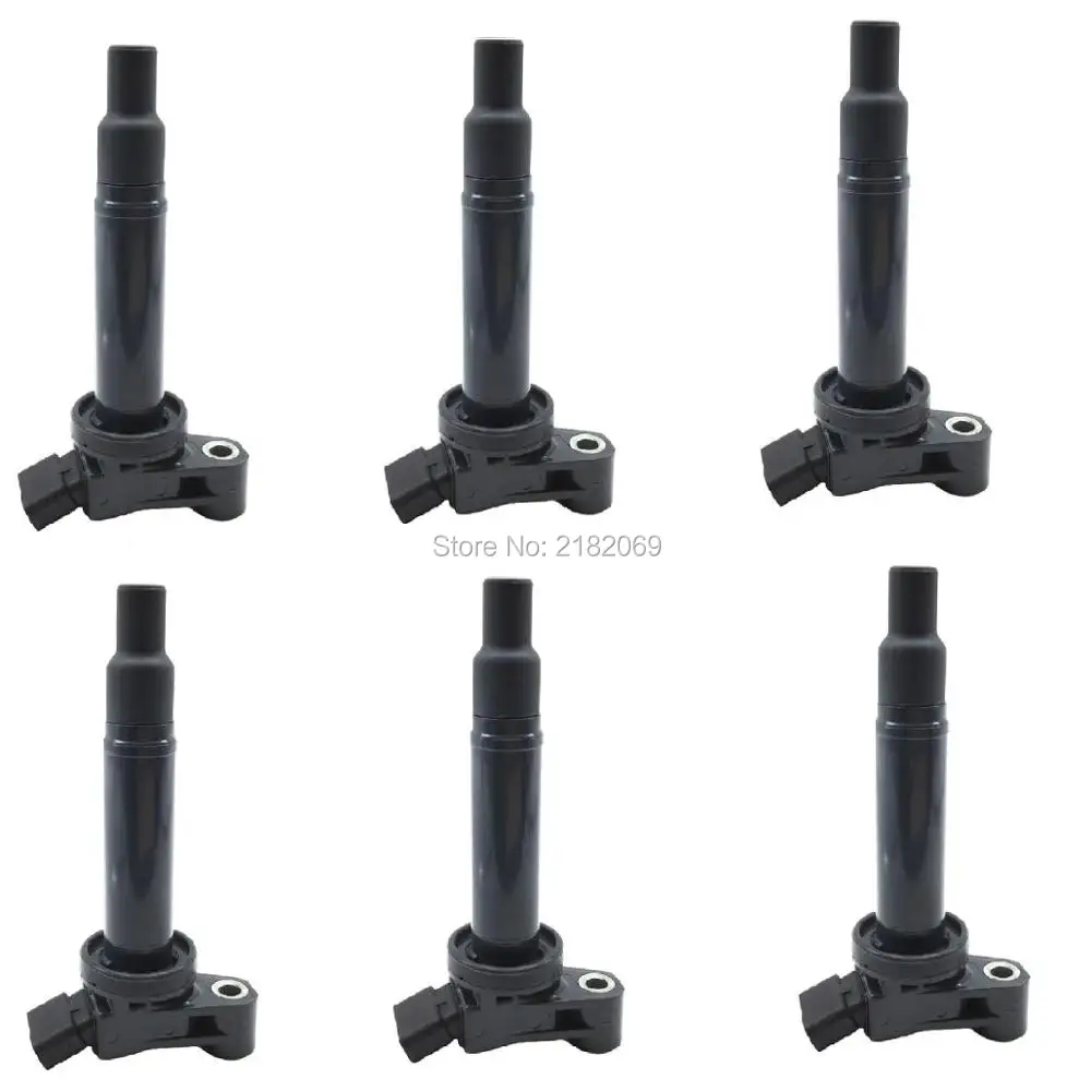 

6 x Ignition Coil For Lexus ES300 RX300 Toyota Avalon Camry Sienna Highlander 88921393 90080-19016 9008019016 90919-02234 UF-267