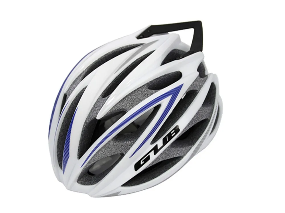 GUB SV8+ шлем для горного велосипеда с углеродом Empennage интегрально формованные ESP+ PC 58-62 см велосипедные шлемы - Цвет: White
