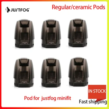 

6pcs/lot Original JUSTFOG Minifit Pod 3 Units fit for JUSTFOG minifit Starter Kit Electronic cigarette Accessory