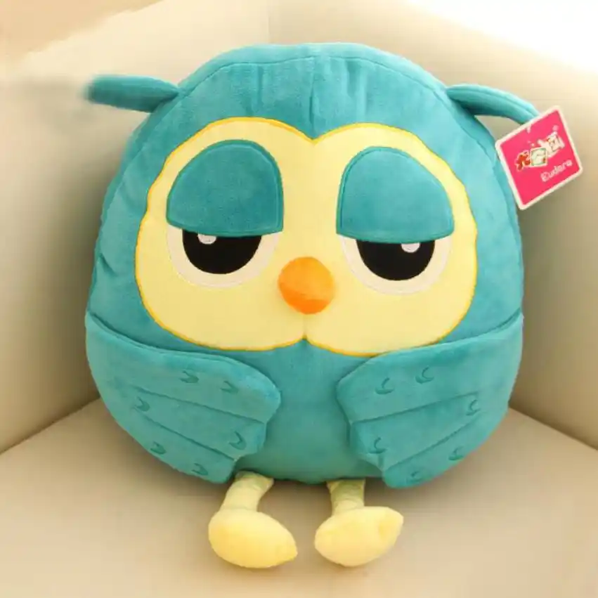 owl plush pillow