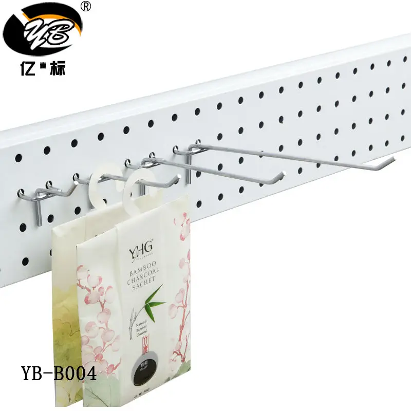 20 шт. один дисплей стены крючки для настенных панелей отверстие литые Крючки 25 мм