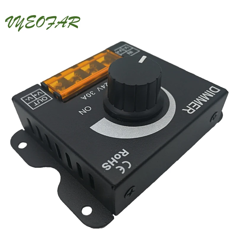 Диммер для светодиодной ленты 12 В 24 30 А выход 5050 3528|led dimmer 12v|led dimmerdimmer for led lamps |