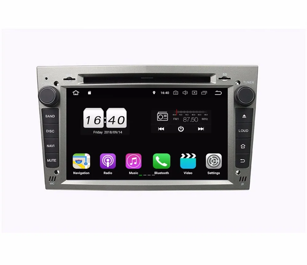 Android 8 1 Автомобиль Радио DVD gps мультимедийное головное устройство для Opel Vectra Antara