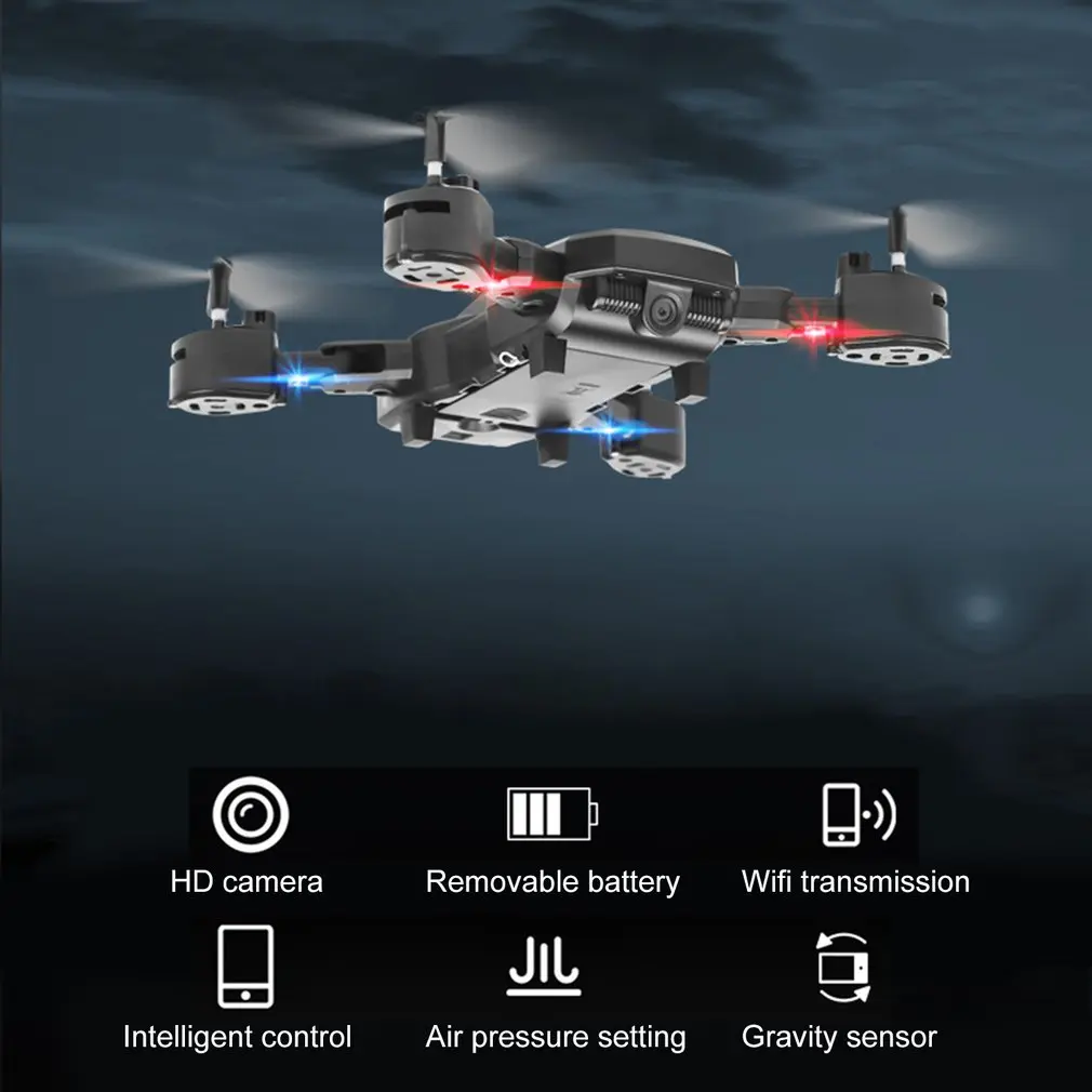 LH X41WF Дрон Квадрокоптер с дистанционным управлением Камера 30 Вт 200 2 4G 6 осевой Wi Fi