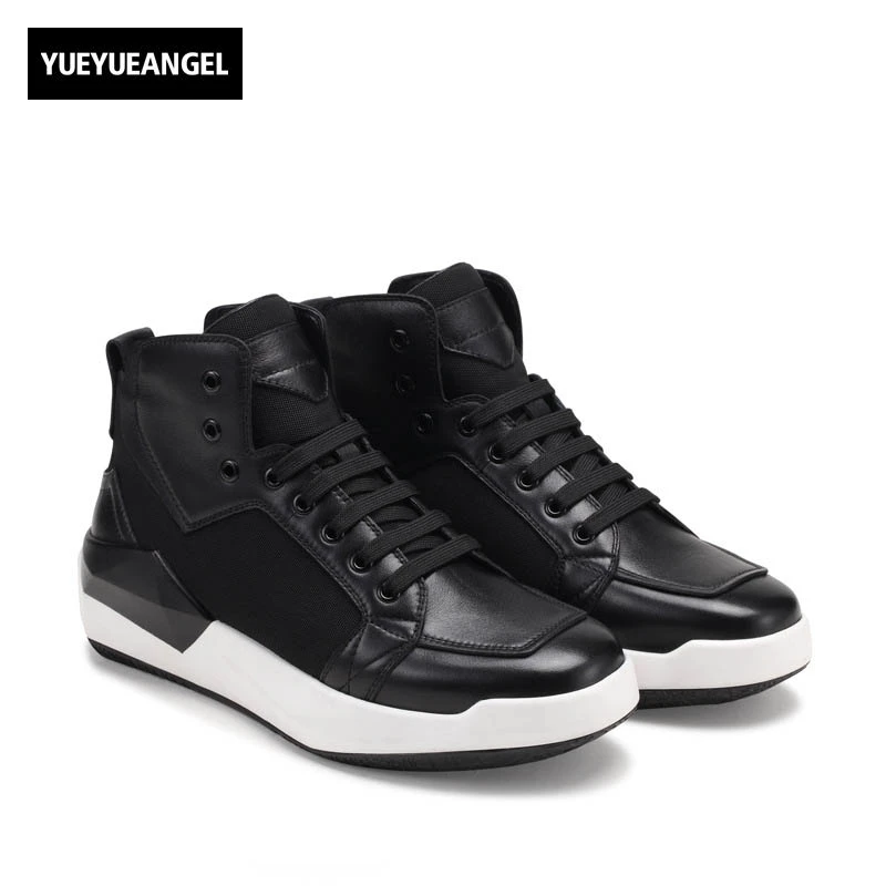2018 Winter Punk Vintage Match Color New Fashion Mens Round Toe Ankle Boots Lace Up Genuine Leather Cow Male Shoe Wedge Heel цена 2018 Winter Punk Vintage Match Color New Fashion Mens Round Toe Ankle Boots Lace Up Genuine Leather Cow Male Shoe Wedge Heel цены онлайн